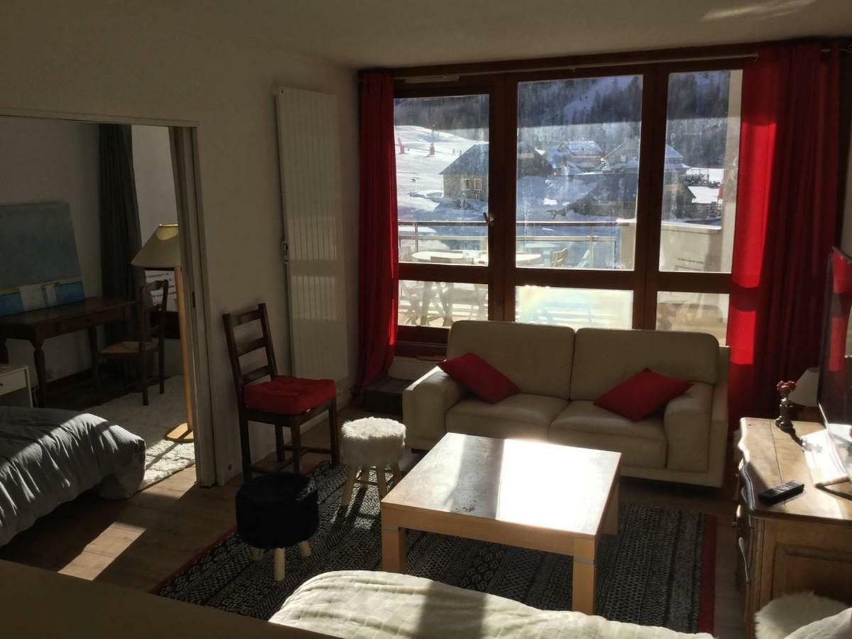 Ferienwohnung Chaleureux 3 Pieces 50M² Plein Sud Avec Grande Terrasse Au Pied Des Pistes A Isola 2000 Exterior foto